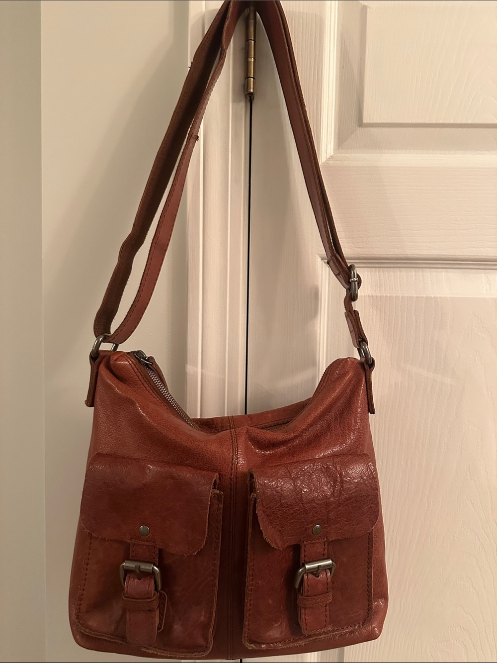 Spikes & Sparrow Leather Shoulder / Crossbody / Messenger Bag